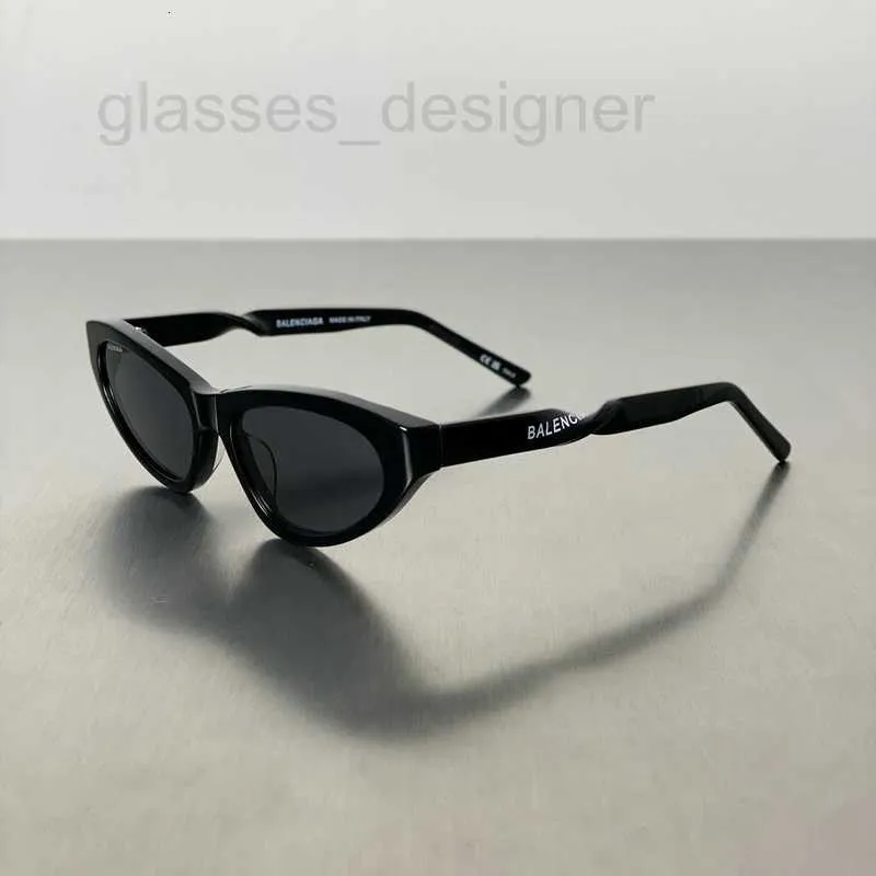 Солнцезащитные очки Дизайнерская тарелка Овальные маленькие солнцезащитные очки для женщин BB0207 Модная хип-хоп