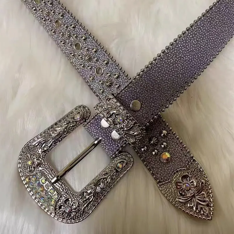 Designer Belt Bb Simon Belts For Men Women Shiny Diamond Belt The Trojan Red Jet AB Cintura Uomo Boosgoods 2023 2024