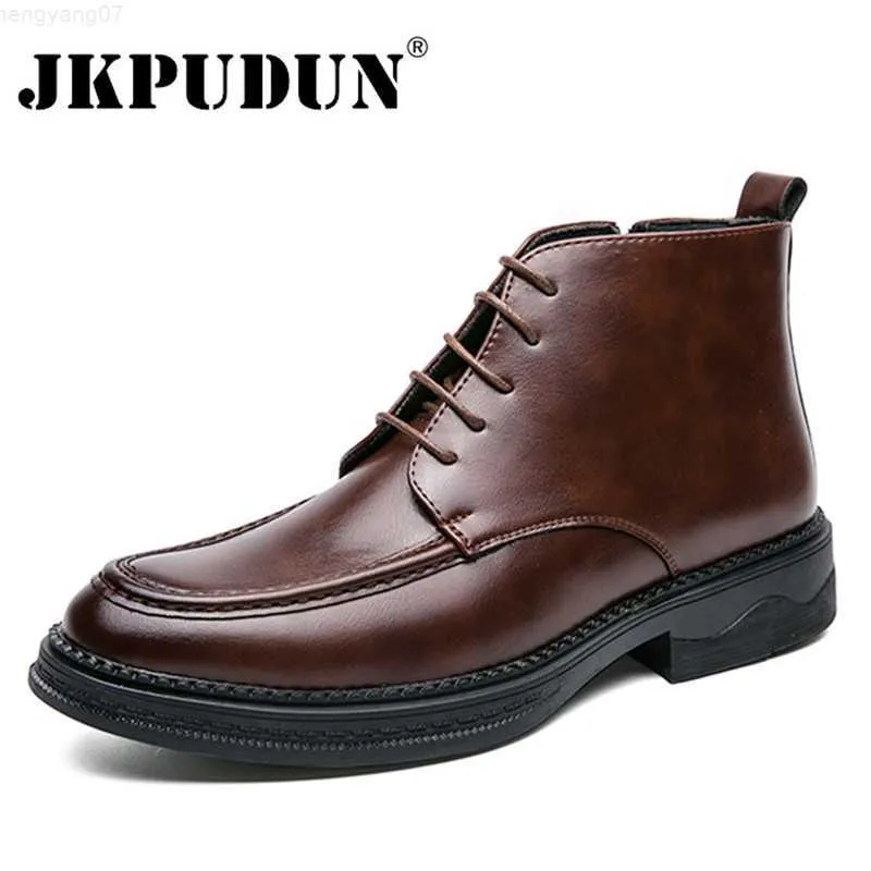 Botas Homens De Couro Genu no Botins Confort veis Chelsea Botas