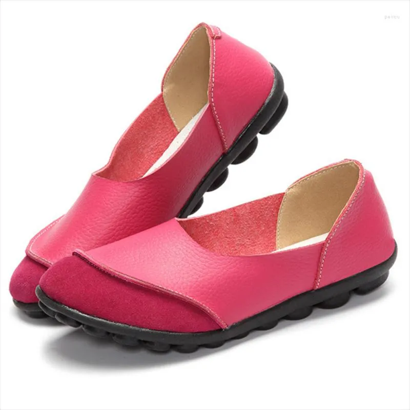 Cut out hotsell leather flats