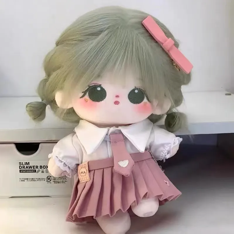 ぬいぐるみのぬいぐるみ人形豪華なおもちゃliソースリトルハローネットレッドキュートスタードール変更可能服diyヌード人形20cm女の子と男の子230725