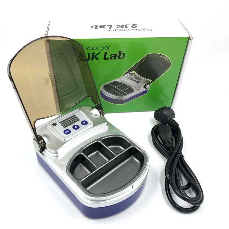 Dental Lab Wax Heater - 4 Slot Digital Dipping Pot Unit for Precise ...