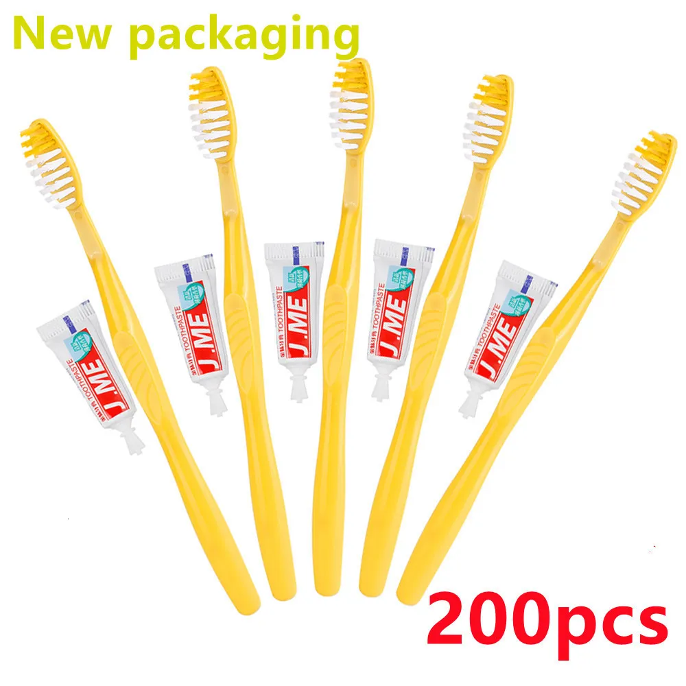 Porta spazzolini da denti 2001005020Pcs Usa e getta el portatile da viaggio con kit dentifricio Igiene orale Spazzola per la pulizia dei denti TSLM1 230726