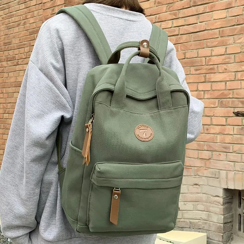 Mochilas de online lona para hombre