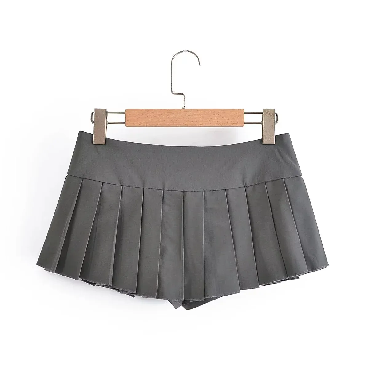 Pantaloni dritti 'JDY' a quadri con cintura elasticizzata - Nero