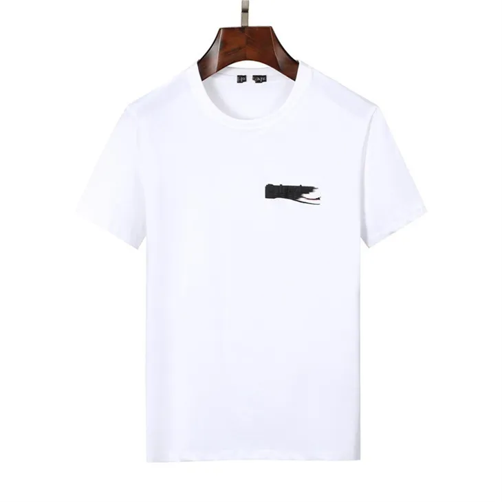 Mode Herren T-Shirt Sommer Herren Damen T-Shirt Baumwolle Designer Kurzarm Freizeithemd Hip Hop Street Wear T-Shirt T-Shirt Herren Schwarz-Weiß-Kleidung v37