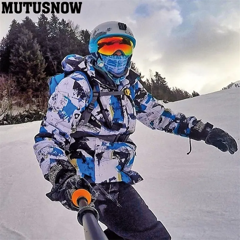 Skifahren Jacken 2023 Männer Ski Jacke Hosen Winter Warme Wind Wasserdichte Outdoor Sport Snowboard Marken Mantel Hosen Anzug 230725