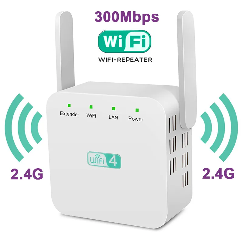 Routeurs Répéteur WIFI sans fil Amplificateur amplificateur Wi-Fi Extension de réseau Routeur Antenne d'alimentation pour routeur Wi-Fi Extension longue portée Wi-Fi 230725