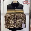 leopard print vests