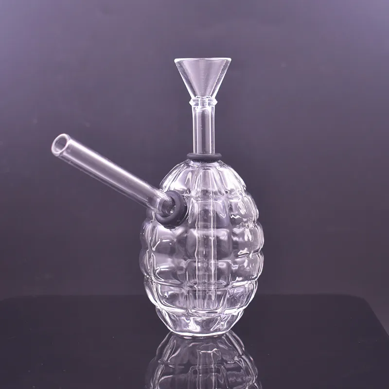 Bong di vetro unici Narghilè Rig olio staccabile Pyrex spesso Gorgogliatore inebriante Fumo Tubi d'acqua Dab Rigs Cucchiaio a mano Tubo Prezzo più economico all'ingrosso