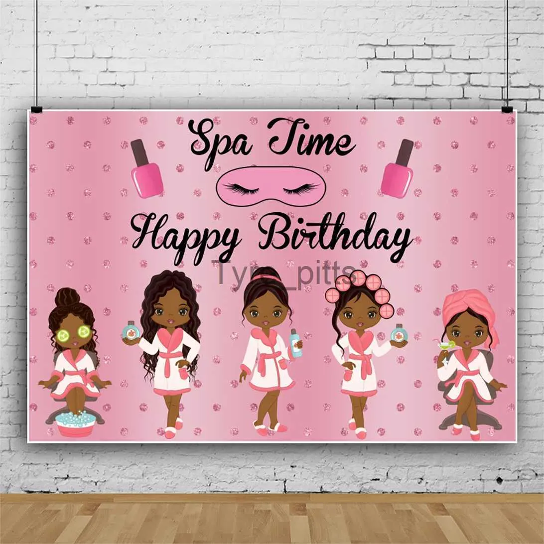 Background Material Happy Birthday Sexy Women Spa Theme Party Background  Photos Pink Theme Perfume Photos Background Table Banner Decoration X0725  Van 7,4 € | DHgate, image size:1092x1092