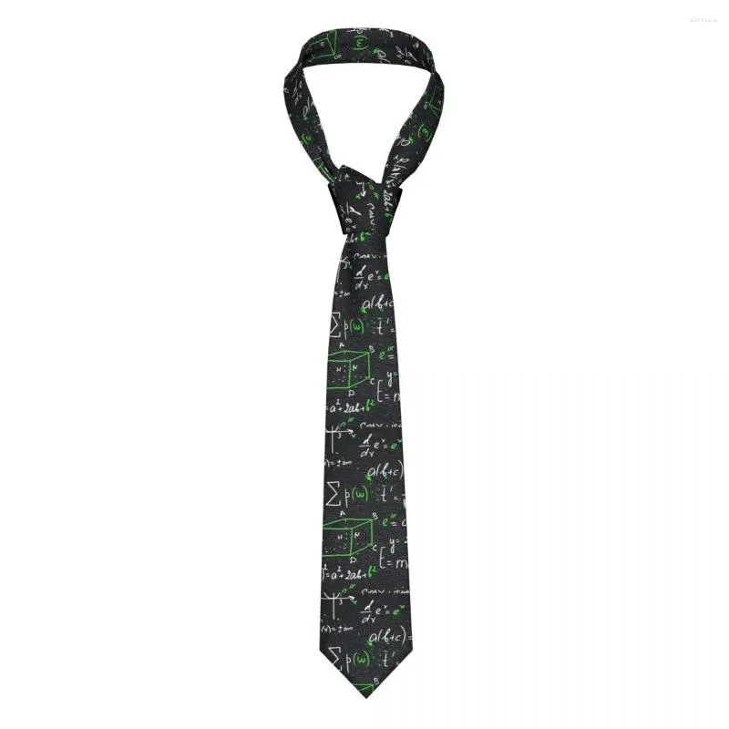 Bow Ties Mathematics Physics Realm Neckties للجنسين بوليستر 8 سم Geek Geek Math Teacher Gift TIE MANE