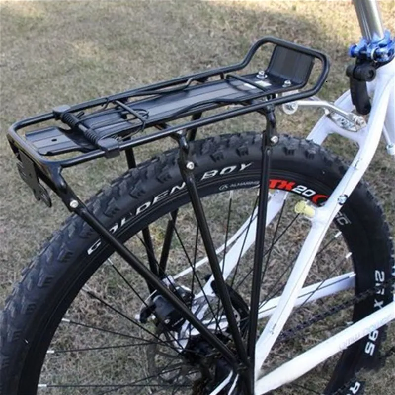 Bisiklet çerçeveleri bisiklet mtb rafları alüminyum alaşım bisiklet arka bagaj rafı raf bisiklet bisiklet rafı panniers çanta bisiklet parçaları 230725