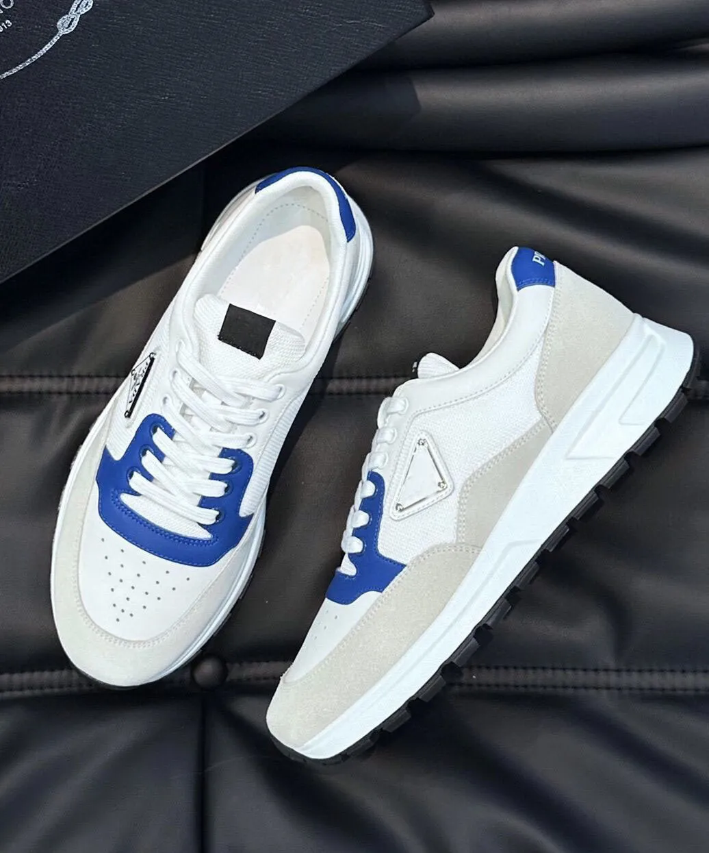 Najwyższej jakości buty swobodne słynne marka Mężczyźni Prax 01 Sneakers Treners Platform