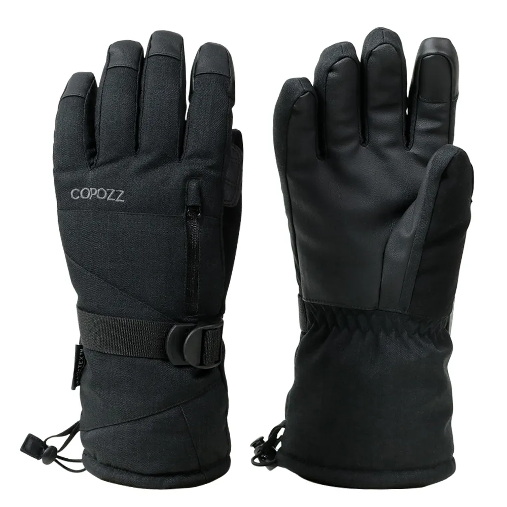 Ski Gloves COPOZZ Waterproof with Touchscreen Function Thermal Snowboard Warm Motorcycle Snow Men Women 230725