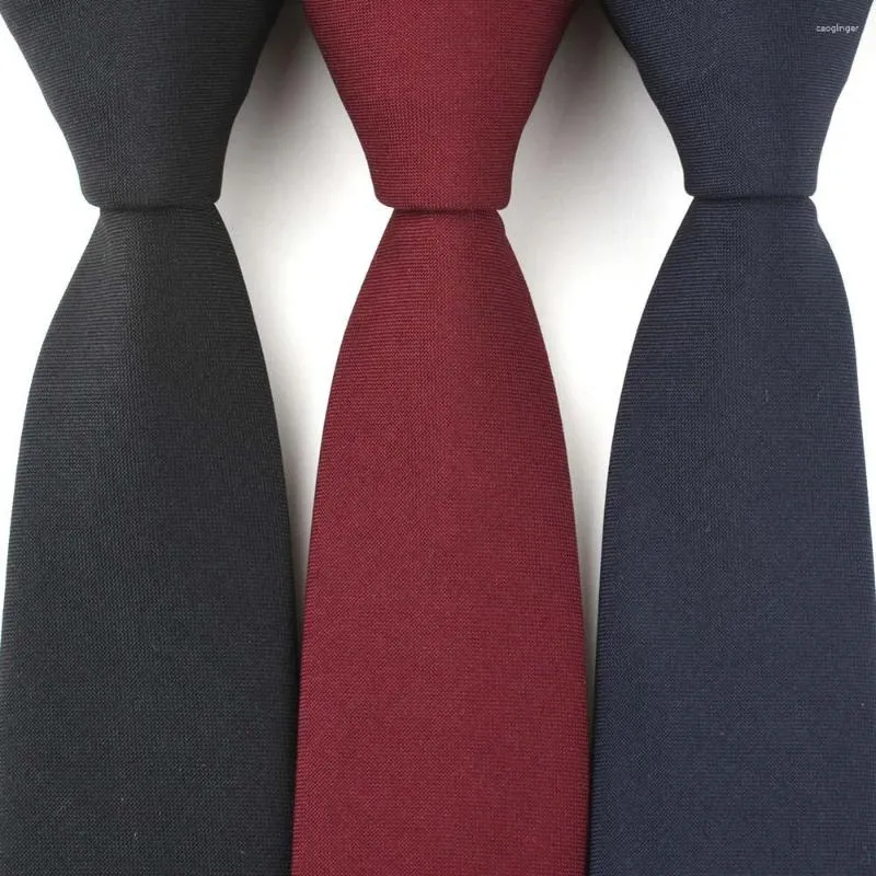Fliegen Linbaiway 7 cm Polyester Für Männer Hochzeit Party Krawatte Plain Mode Hemd Zubehör Erwachsene Krawatten Individuelles Logo
