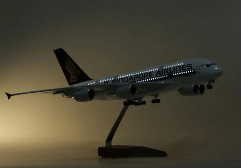 1/160 Scale Diecast Plastic Resin Airbus A380 Singapore 1/160 Scale Diecast Plastic Resin Airbus A380 Singapore