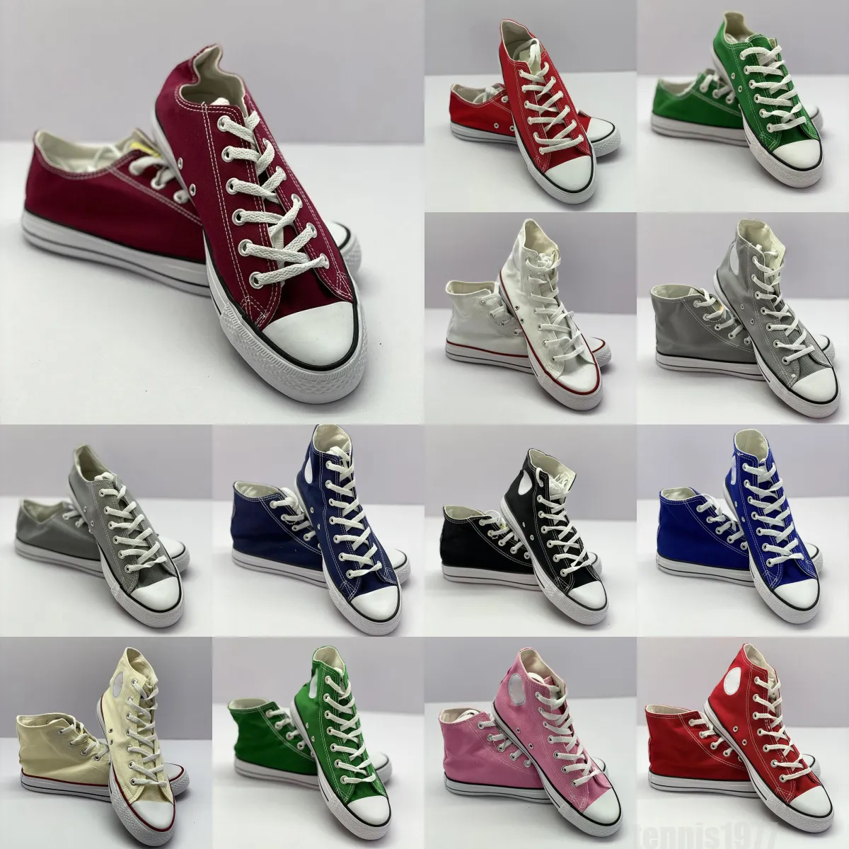 Ontwerpers Damesschoenen Canvas Schoenen Jaren 70 Klassiek All Stars Groothandel Chuck 1970 Sport Laag Hoog Canvas Heren Sneakers Trainer Platform Dames