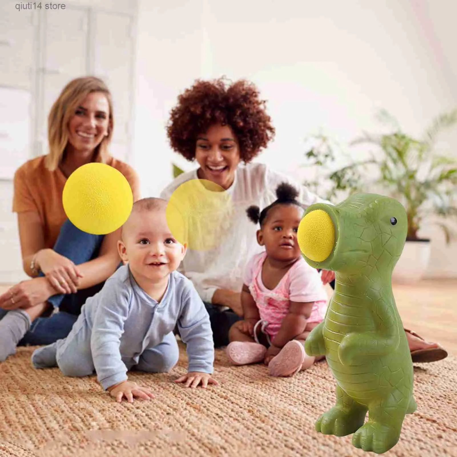 Catapulte drôle de dinosaure Fidget Toys pour enfants, anti
