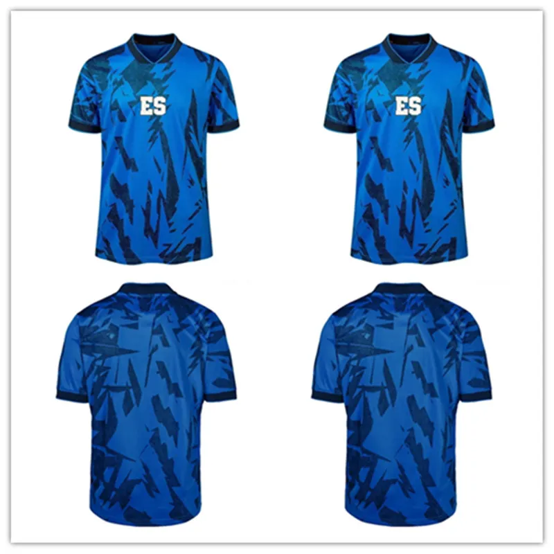 23 24 maillots de football El Salvador Darwin équipe nationale Ceren Eriq Zavaleta Amando Moreno 2023 24 maillots domicile extérieur Narciso Orellana maillots de football à manches longues