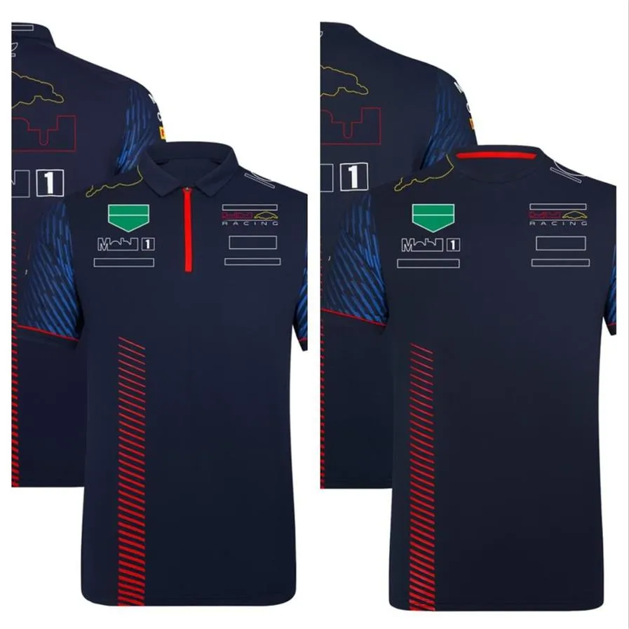 2023 f1 team new T-shirt polo clothes four seasons Formula One new racing clothes official custom2368