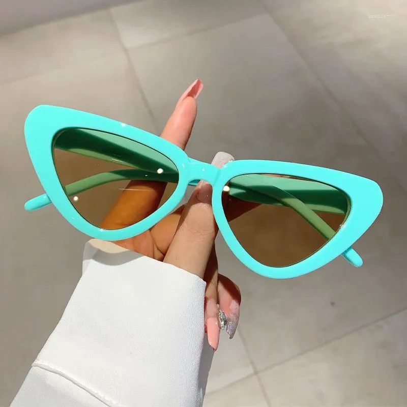 vintage polka dots triangle sunglasses women| Alibaba.com