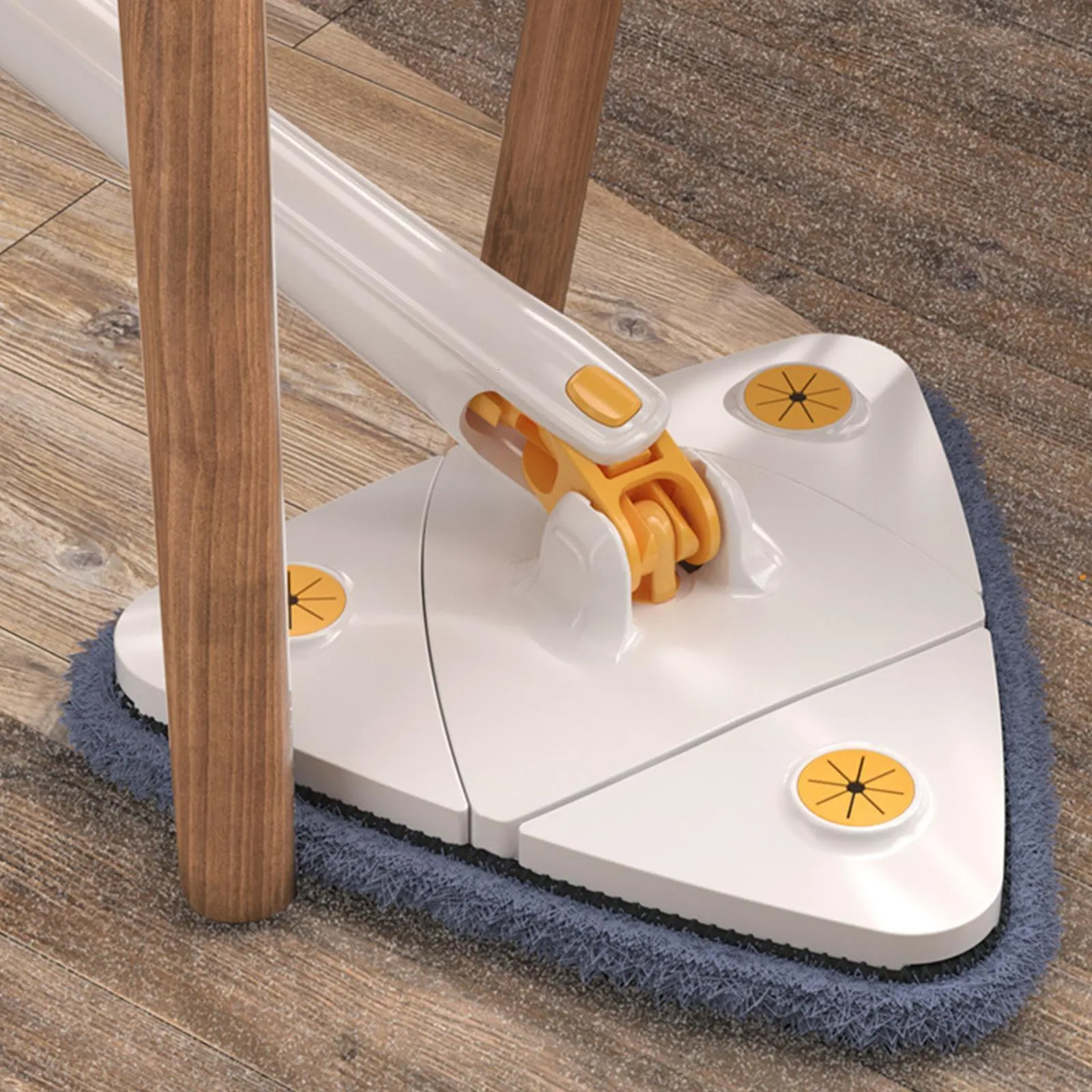 loopさま専用 Cleaning Cloths Extendable Triangle Mop 360 Rotatable