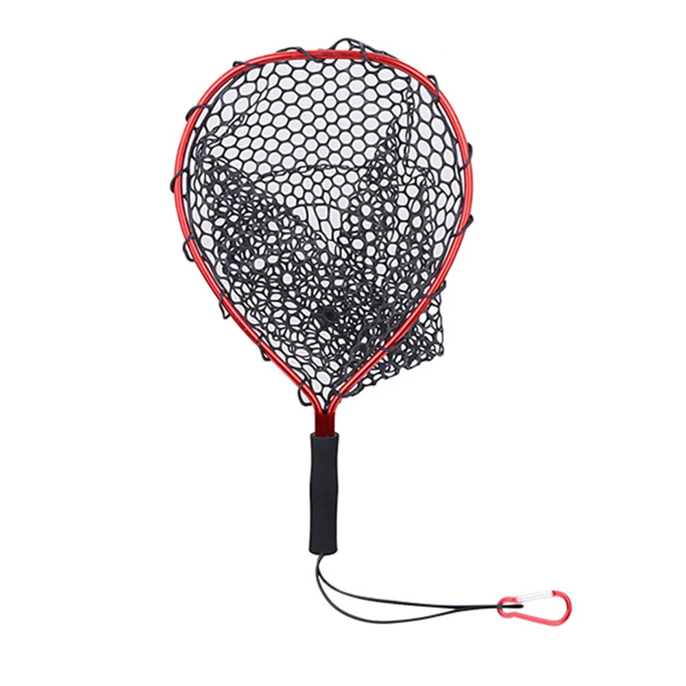 Fishing Accessories Fly Fishing Net Mesh Study Handle Landing Net Trout  Catcher Network Lanyard Rope Outdoor Fishing Tackle Equipment 230725 From  Shu09, $18.27