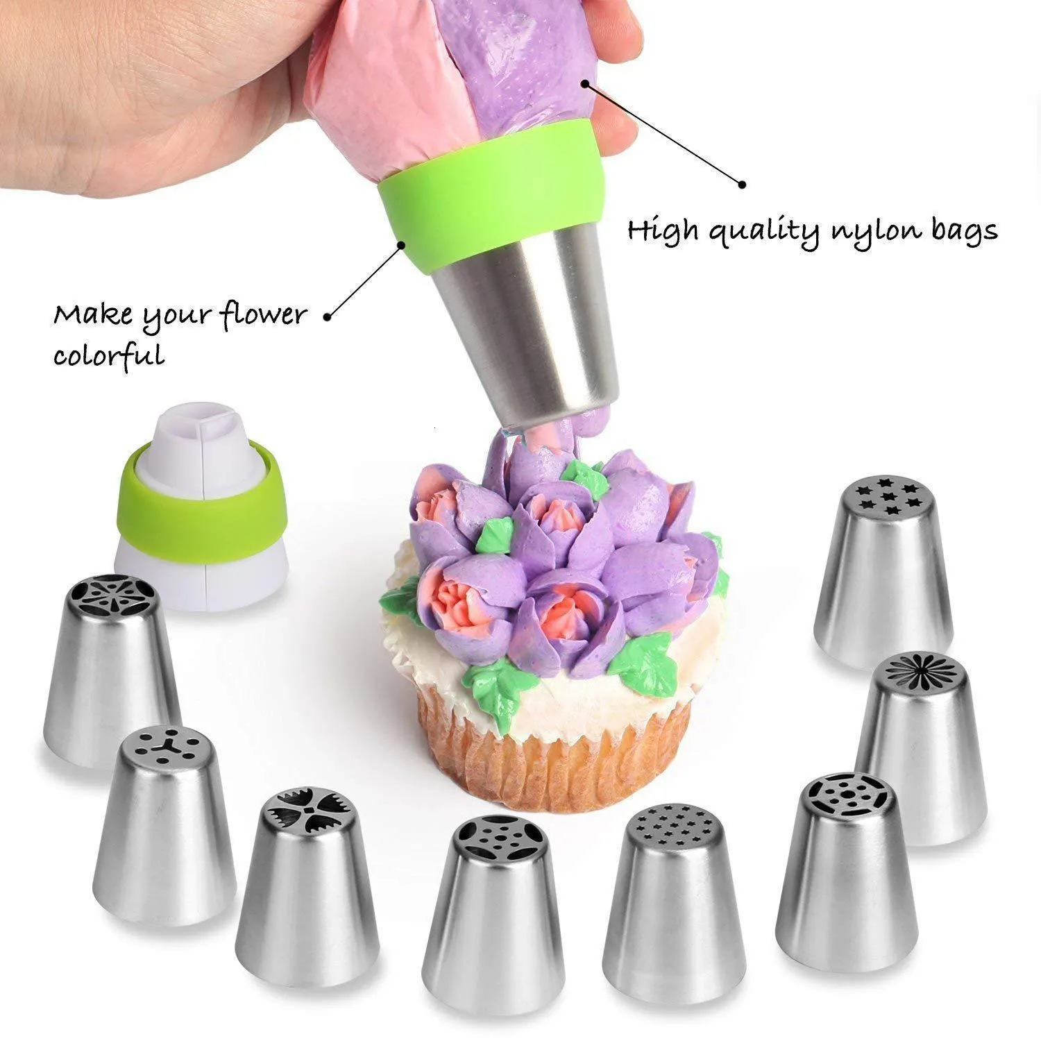 Cake Decorating Tips 39-Piece Ultimate Cake Decorating Kit