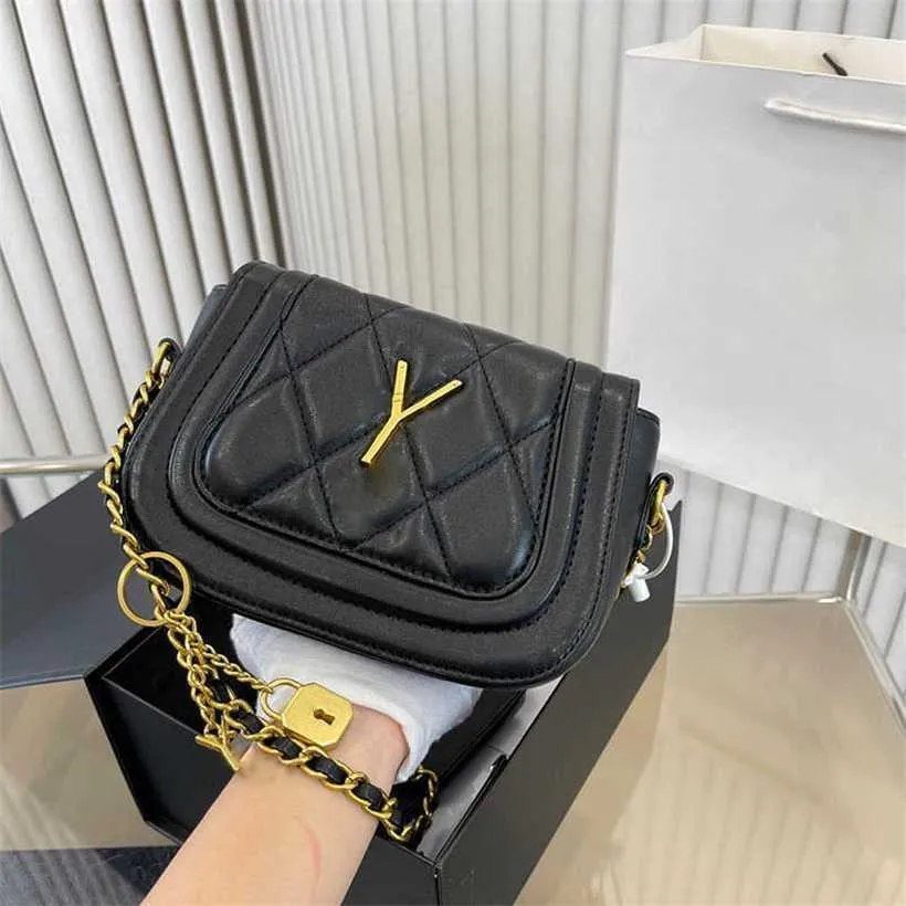 Сумка с верхней частью плеча женские сумки для цепи дизайнерские сумочки роскошные кожаные черные кошельки