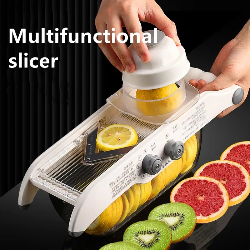 Vegetable Slicer Cutter Shredders Multifunctional Grater Lemon