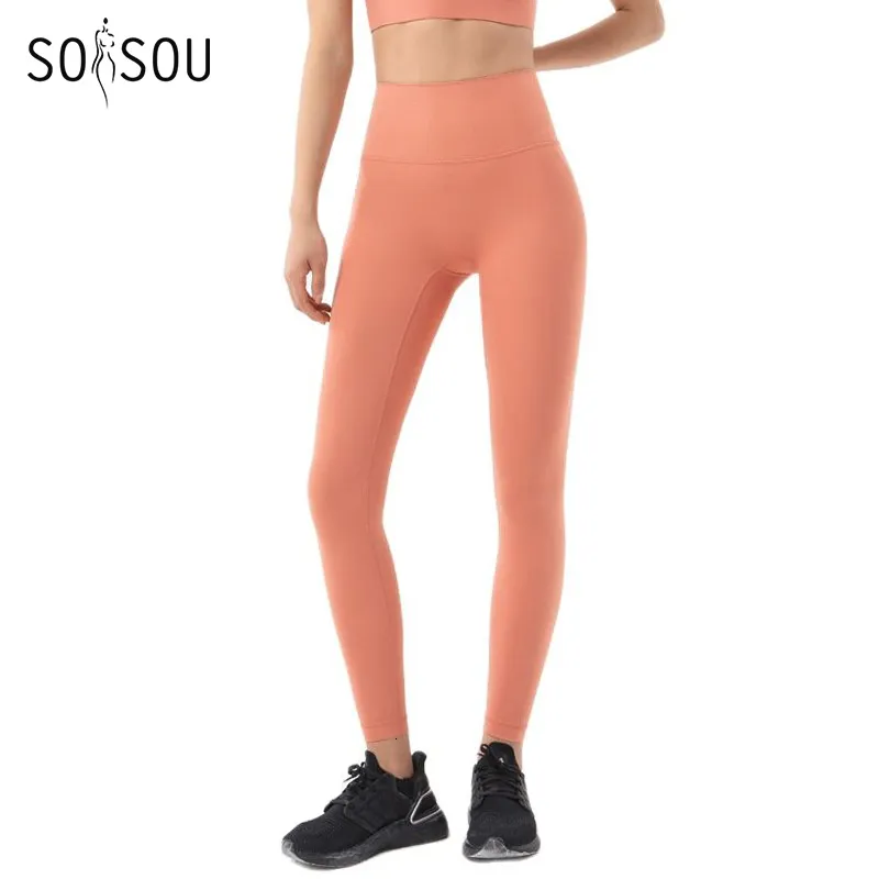 Spodnie damskie Capris Soisou Yoga Spodnie Kobiety legginsy Yoga Spodnie Dziewczyna fitness miękkie rajstopy Wysoka talia
