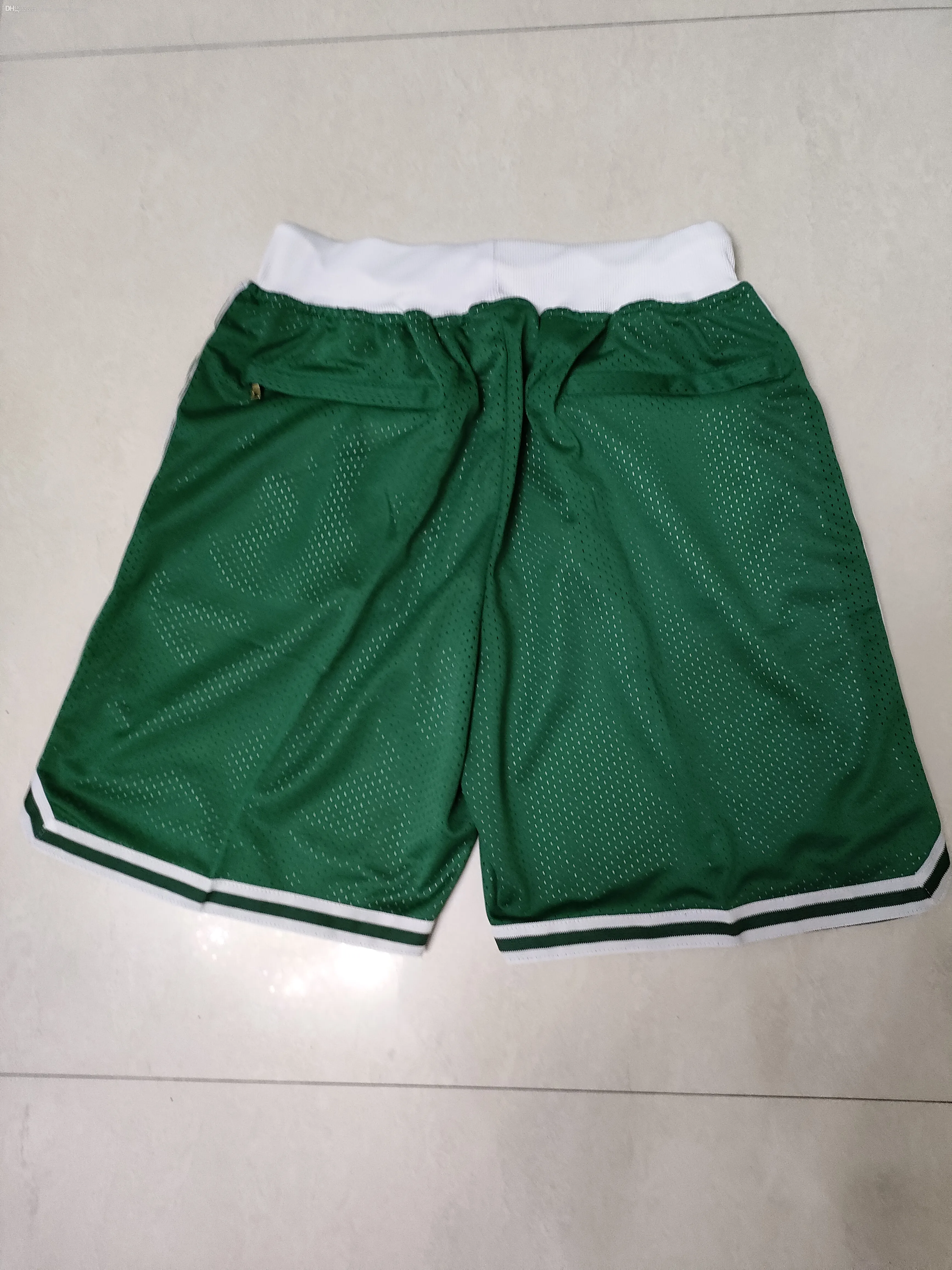 Just Don Man Taille S-XXXL Short de basket-ball de poche Nouveau pantalon Hip Pop avec poches Pantalon de survêtement à glissière Sportwear Respirant Gym Trainin250m