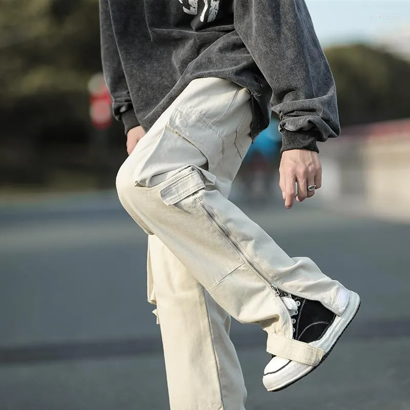 Mens baggy shop cargo trousers