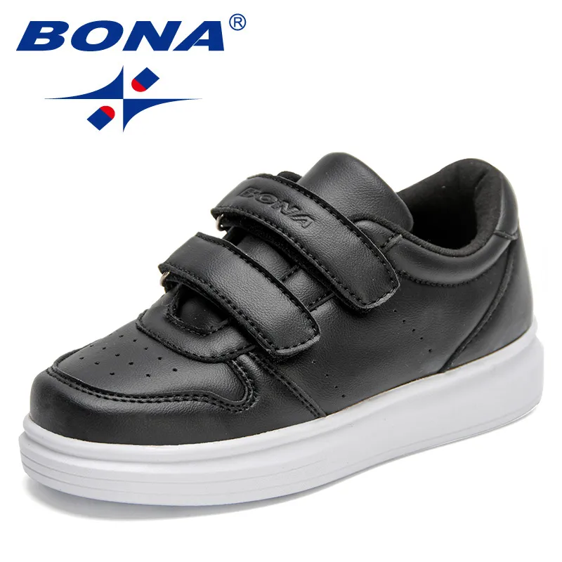 Bona 2022 Новые дизайнеры Популярные кроссовки спортивные повседневные обувь детские тренеры для отдыха детские бренд платформы для беговой прогулочной обуви