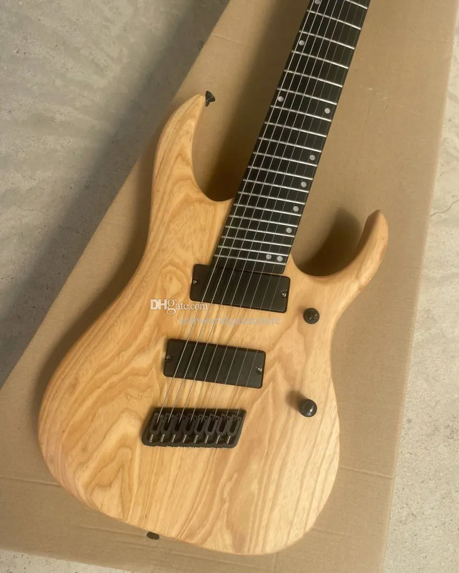 オリジナルの木製ファンフレット8ストリング鶏翼の木製の首と 