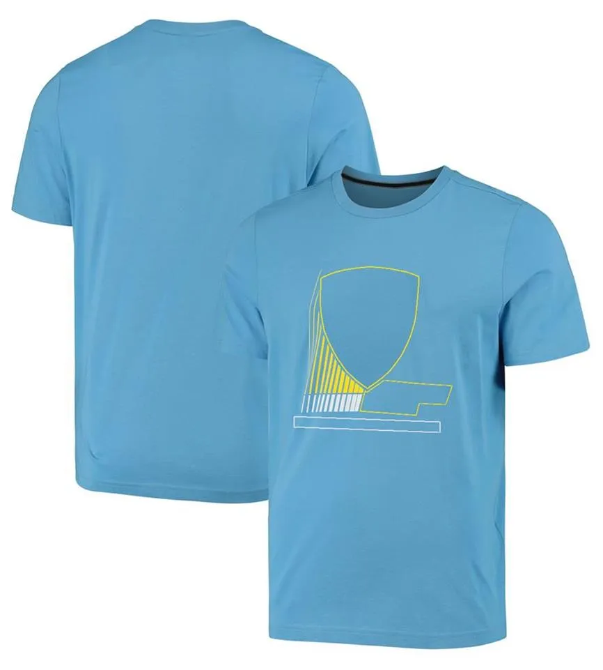 F1 Team Drivers 'Clothing Fashion Kortärmad racingkläder Ny högkvalitativ kortärmad T-shirt Plus-anpassning