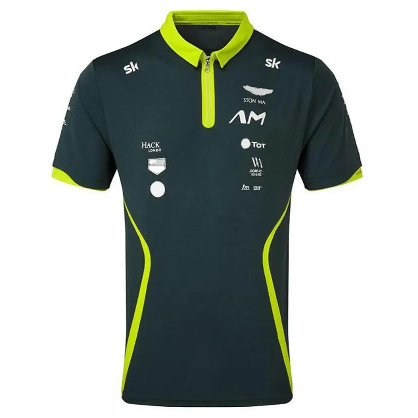 2021 saison F1 racing team voiture logo T-shirt POLO manches courtes formule un peut être personnalisé261U