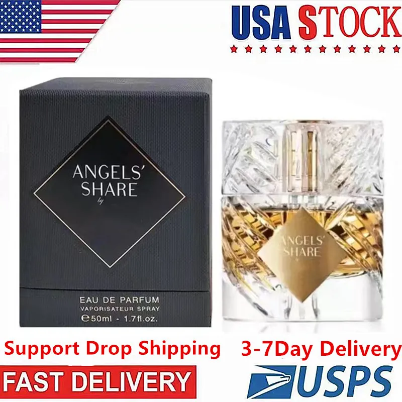 kilian Perfume 50ml Angels' Share parfum for women men Spray parfum Long Lasting Time Smell High Fragrance top quality fast deliver