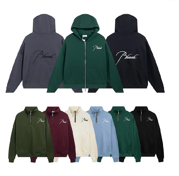 DHgate Rhude Designer Hoodie Unisex Sweatshirt for Men and Women Perfect for Autumn Winter 2024 Apparel
