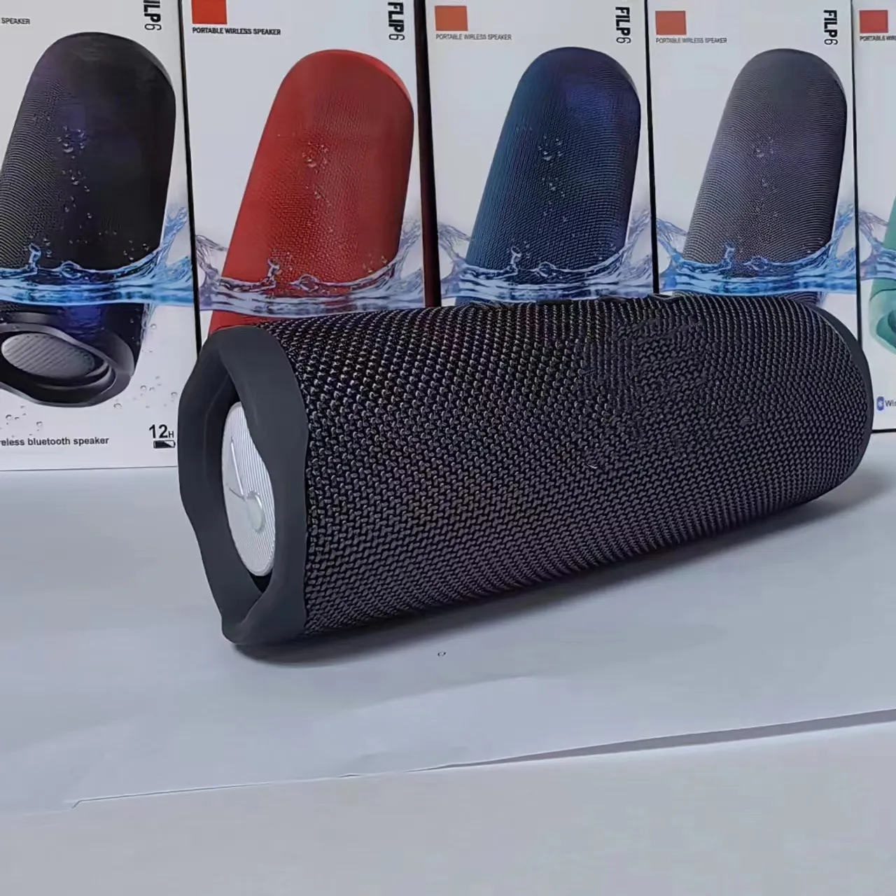 Alto-falante estéreo bluetooth de alta qualidade, esportes ao ar livre, à prova d'água, subwoofer portátil, alto-falante sem fio, jogo de música 36OYC