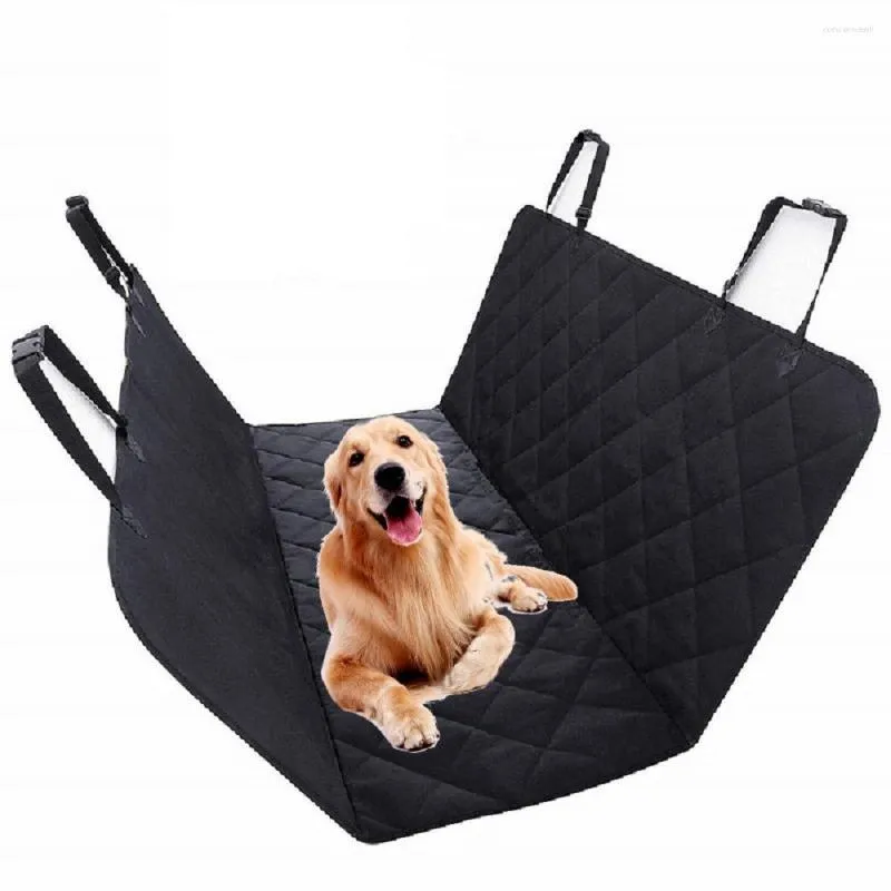 Dog Car Seat Covers Non-slip Waterproof Rear Pad Adjustable Oxford Cloth Pet Mats Anti-dirty Bed For Large Accessories 2023