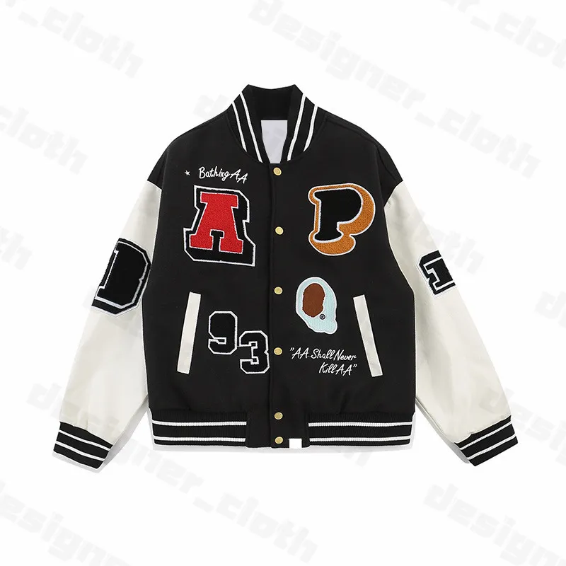 Embroidered Letter Patch Designer Varsity Hh Jackets For Men And Women  Autumn/Winter Baseball Uniform, Fashionable Couples Letterman Hh Jackets  From Designer_cloth, $50.42