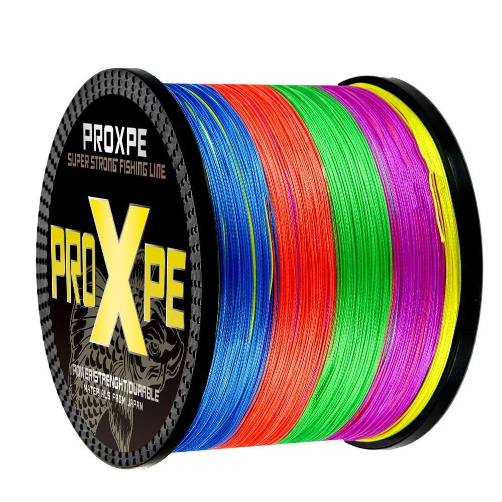 PROXPE 8 Strand Braided Fishing Line PE Fishing Line For Carp, Sea, And  Peche Multifilamento Cord 12 100LB, Available In 1000M, 500M 300M Lengths,  Perfect For Pesca Fly Fishing Model 230726 From