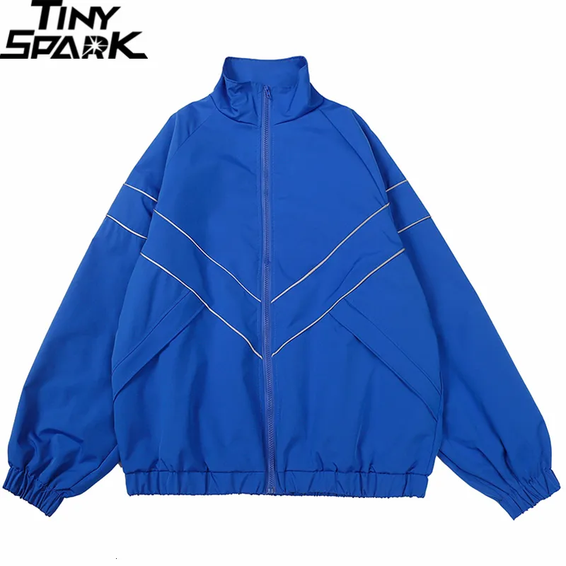 DHgate.com:Mens Reflective Striped Windbreaker Jacket, Hip DHgate.com:Mens Reflective Striped Windbreaker Jacket, Hip