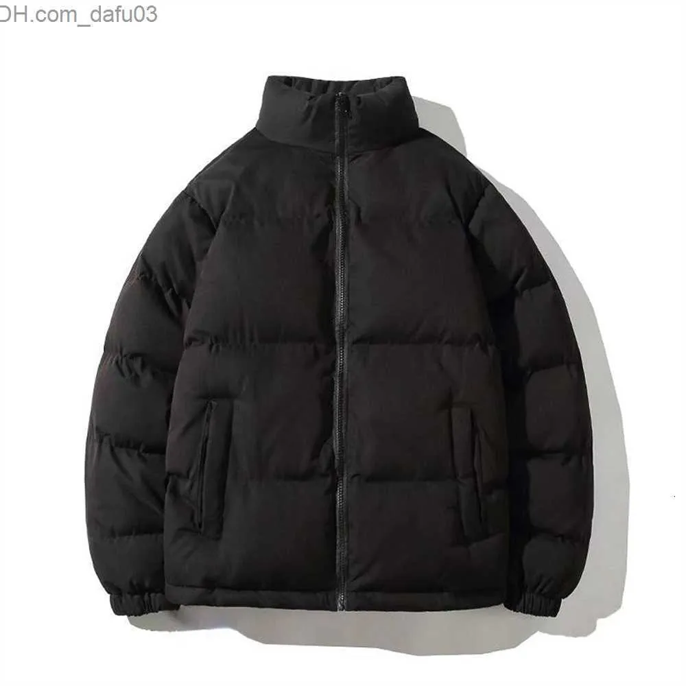 Herrarna ner parkas herrar ner parkas vinterjacka män förtjockar varm kappa stativ krage jackor fast färg parka kvinnor mode streetwear 221117 z230727