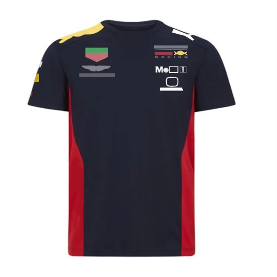 Costume de course F1 pour hommes, T-shirt à manches courtes, sweat-shirt, robe d'été, vêtements de voiture, custom241z