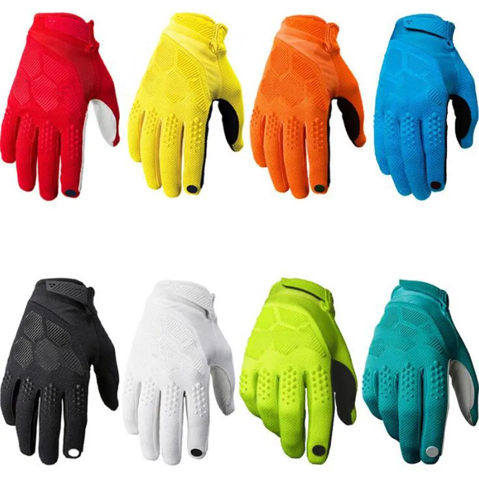 2021 explosifs Motocross moto gants doigt complet moto course gants respirant cyclisme vélo gants194U