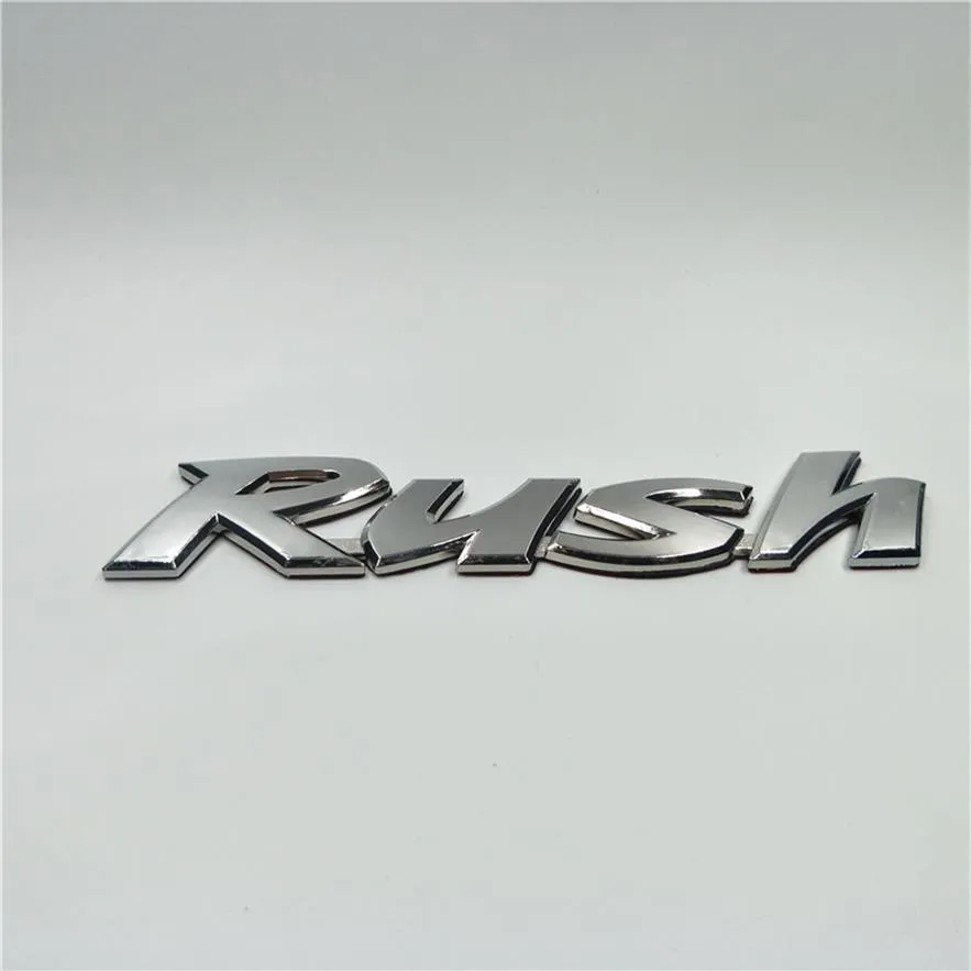 Bilstyling för Toyota Rush Emblem Bakre stamlås Logo Logo Badge Typeplate Auto Decal257f