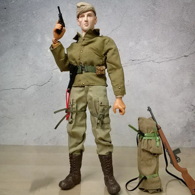 6 Pcs Grande Figurine d'action Jouet de Soldats avec Arme